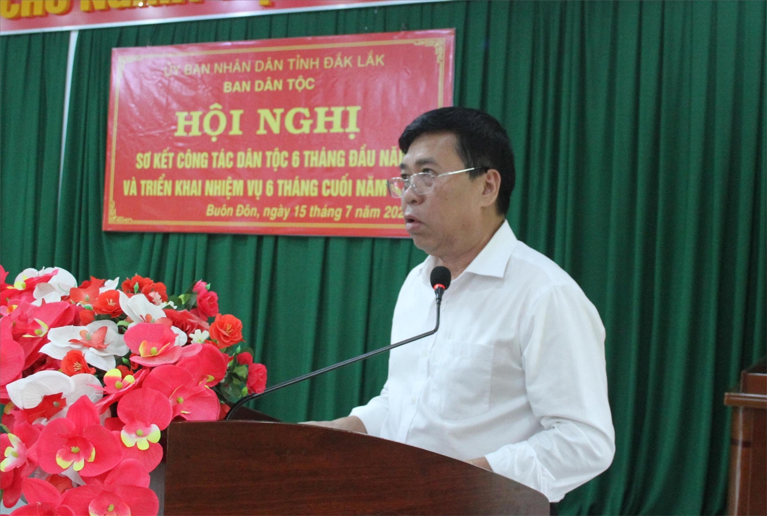 HỘI NGHỊ SƠ KẾT CÔNG TÁC DÂN TỘC 6 THÁNG ĐẦU NĂM VÀ TRIỂN KHAI NHIỆM VỤ 6 THÁNG CUỐI NĂM 2024