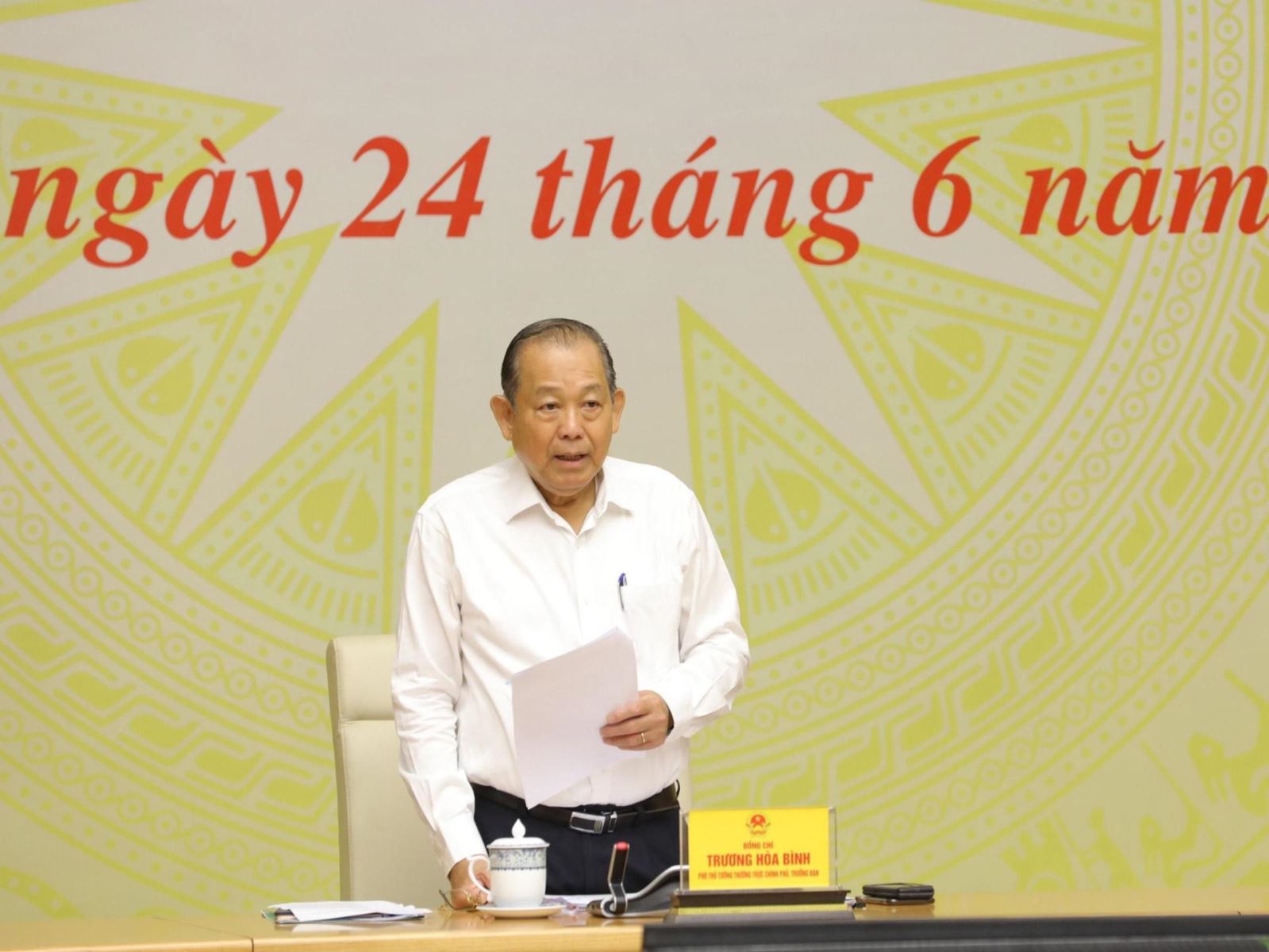 Phó Thủ tướng Thường trực chủ trì cuộc họp BCĐ phát triển KT-XH đồng bào dân tộc thiểu số