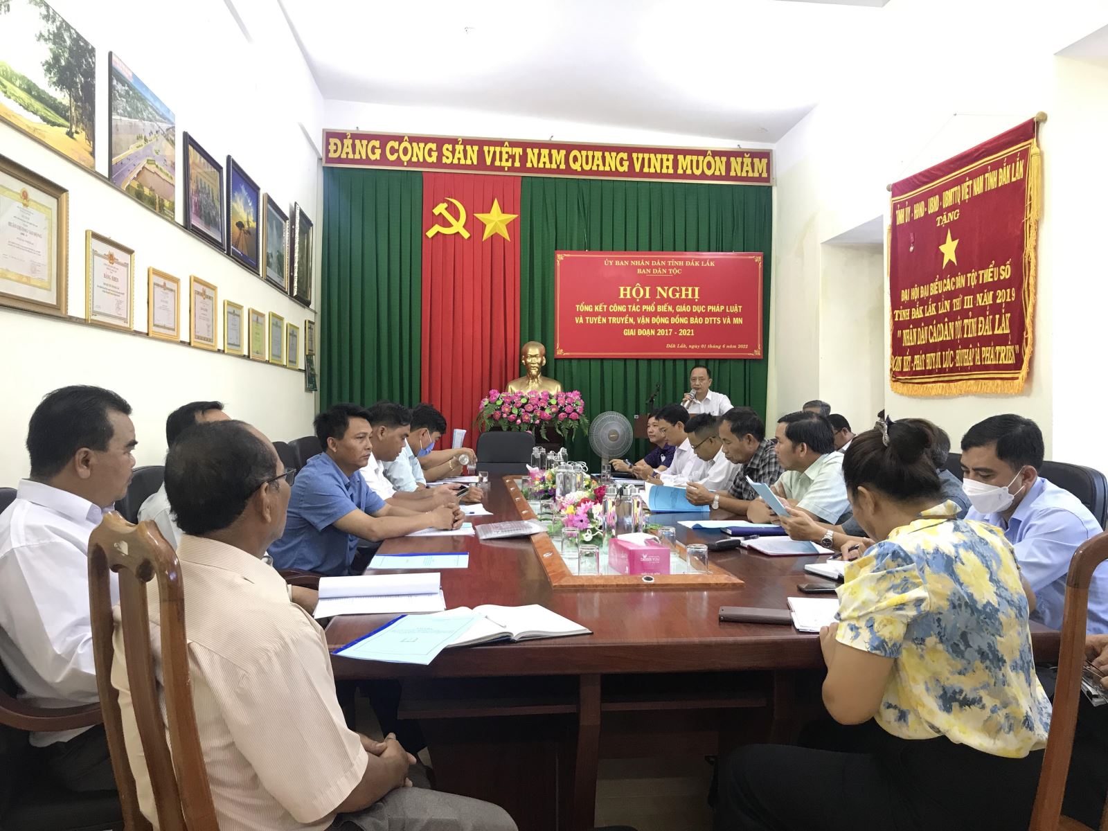 Tổng kết Công tác phổ biến, giáo dục pháp luật và tuyên truyền, vận động đồng bào vùng DTTS&MN trên địa bàn tỉnh giai đoạn 2017-2021