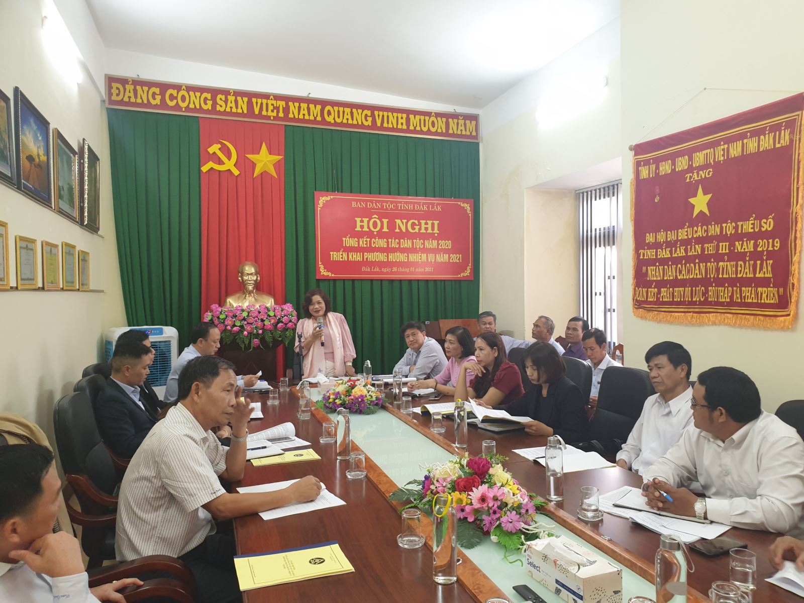 Ban Dân tộc tổ chức Hội nghị Tổng kết công tác dân tộc năm 2020 và triển khai phương hướng nhiệm vụ năm 2021