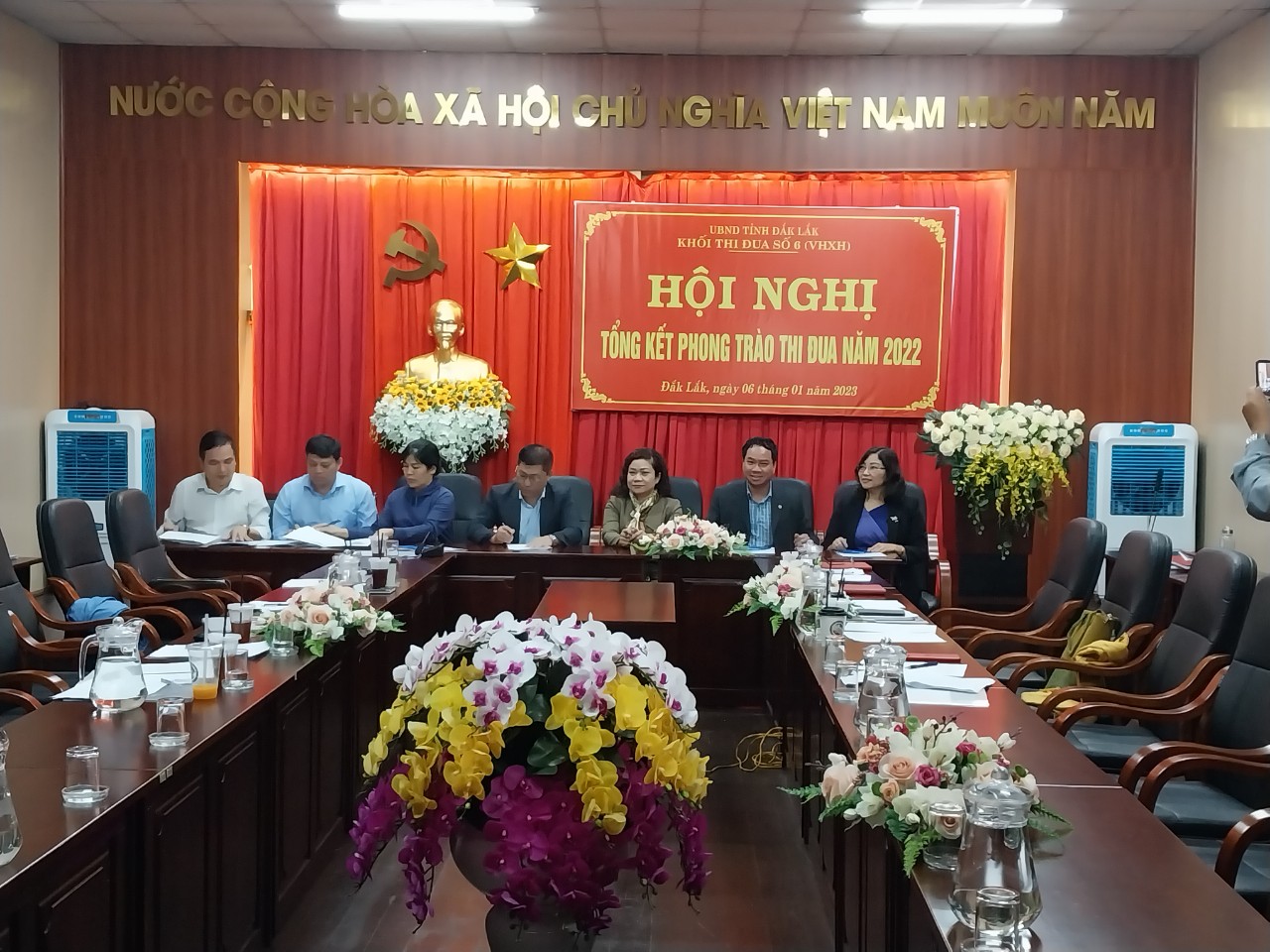 Hội nghị tổng kết phong trào thi đua Khối thi đua 6 năm 2022