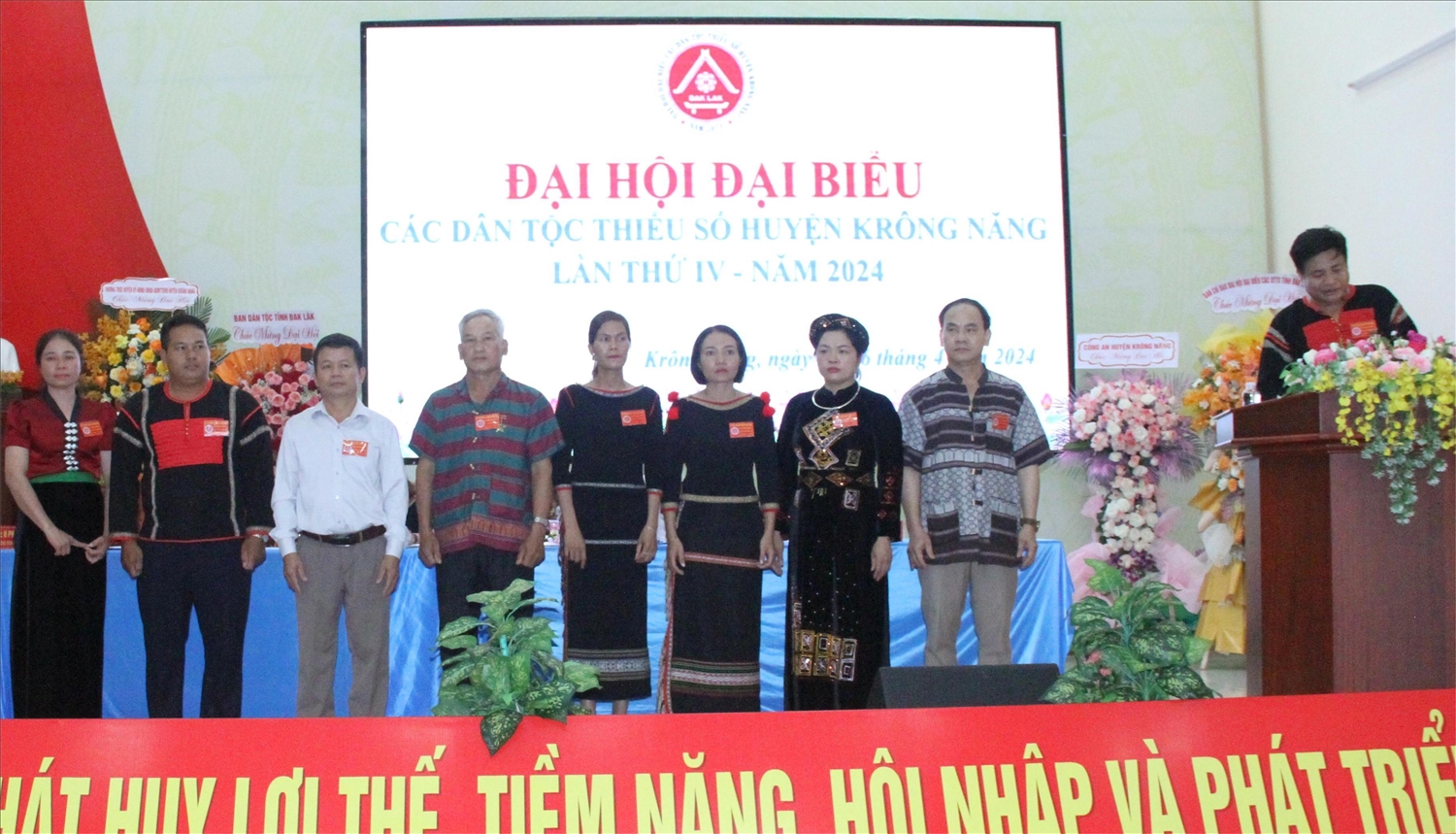 Đại hội đại biểu các DTTS huyện Krông Năng, tỉnh Đắk Lắk