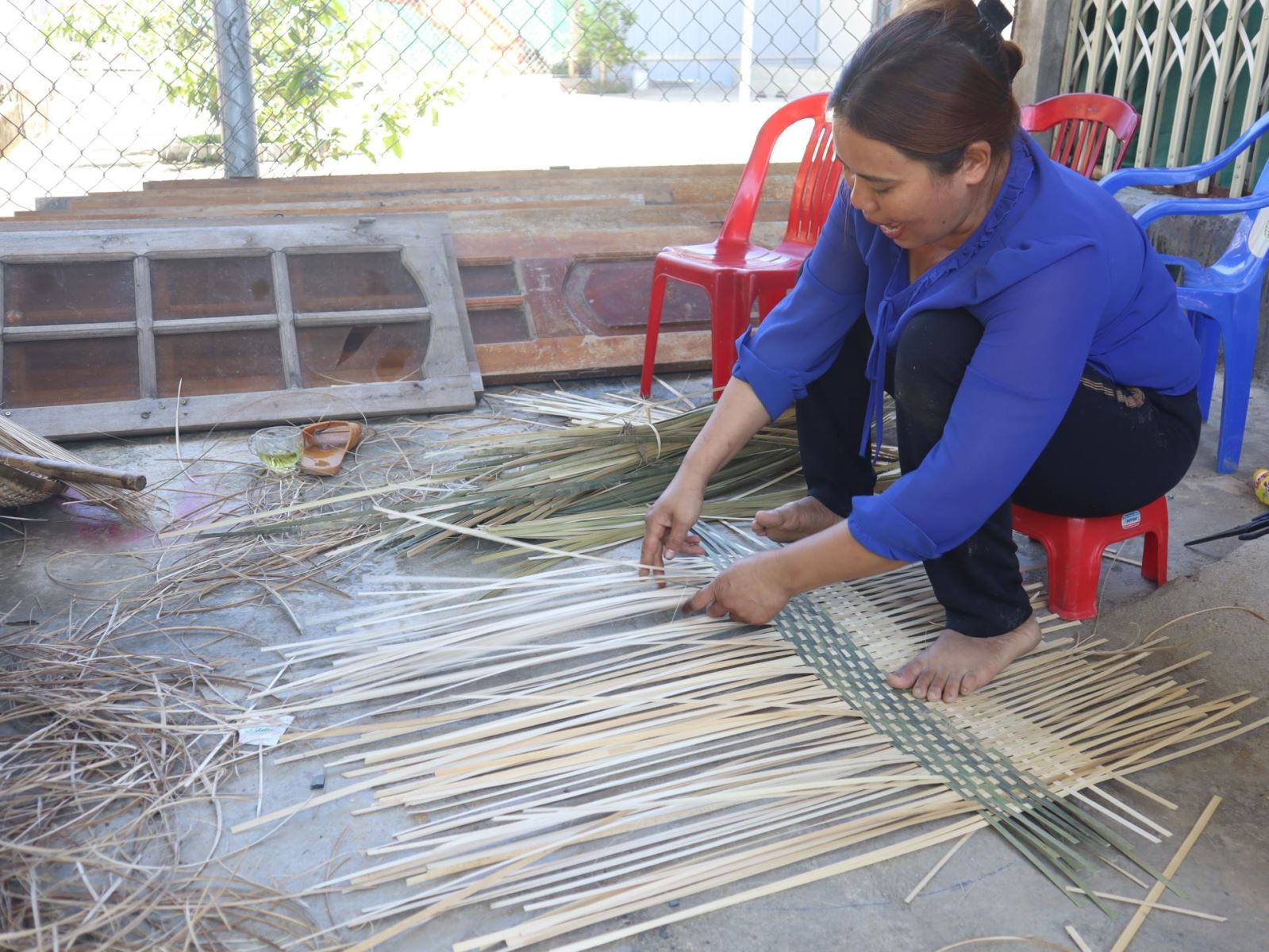 Nghề đan lát của người Thái Bình trên đất Tây Nguyên