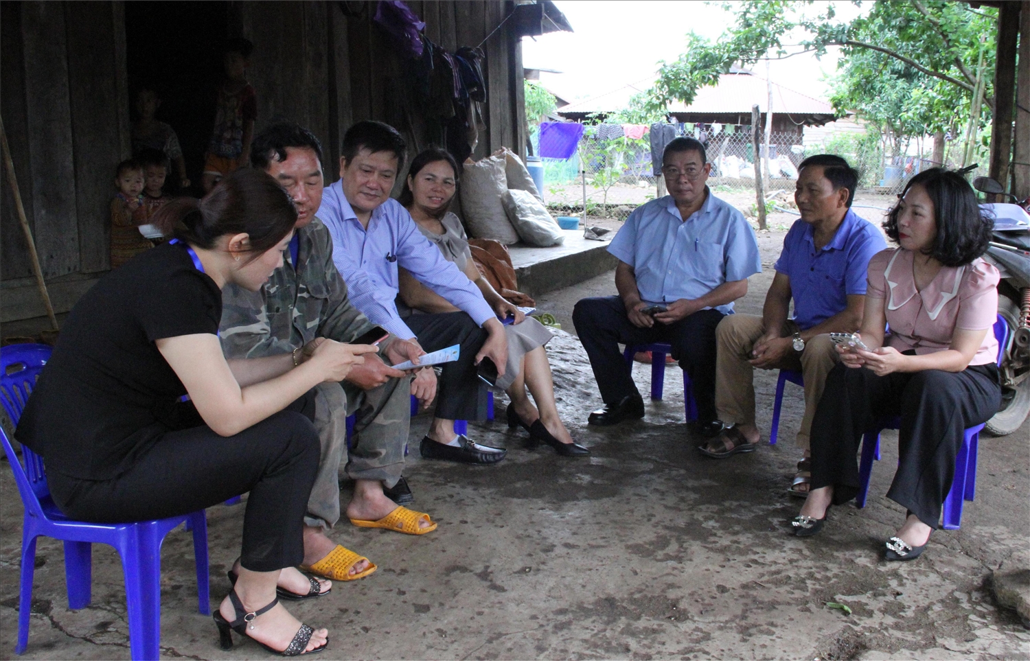 Ban Dân tộc tỉnh Đắk Lắk kiểm tra công tác Điều tra, thu thập thông tin về thực trạng kinh tế - xã hội 53 DTTS