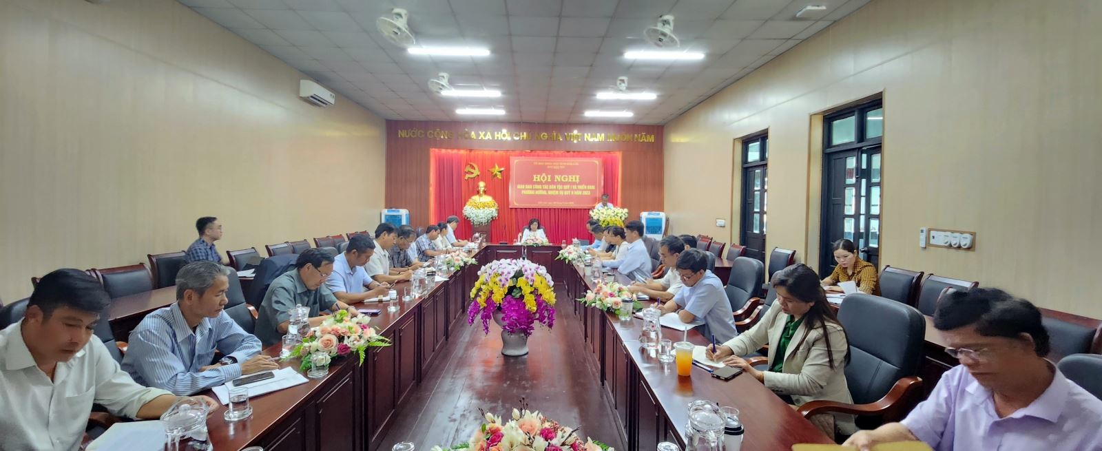 Hội nghị Giao ban đánh giá kết quả thực hiện nhiệm vụ Công tác Dân tộc Quý I, triển khai phương hướng, nhiệm vụ Quý II năm 2023